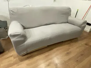 Sofá eléctrico extensible beige