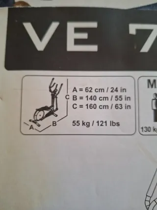 Bicicleta Elíptica Decathlon VE 710