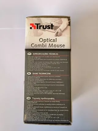 Mouse Ottico Trust Combi MI-2500X USB + PS/2