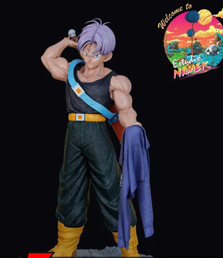 Figura Resina Trunks del Futuro de Dragon Ball Z