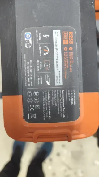 Sierra Ingletadora Evolution R255