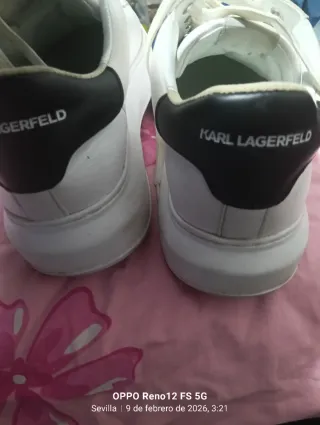 Botas Karl Lagerfeld Blancas y Negras