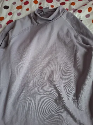 Camiseta térmica mujer cuello alto