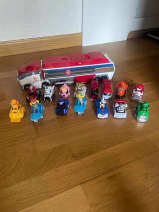 Camión Juguete Patrulla Canina y Accesorios