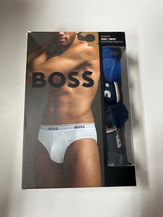 3 Slips Boss Mini Brief Cotton Stretch