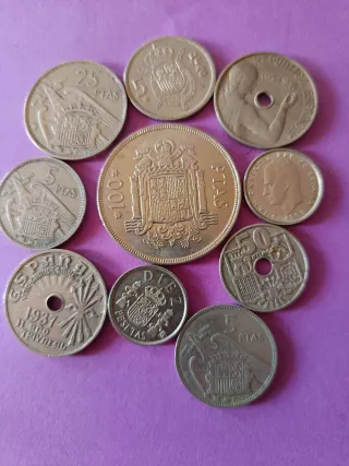 Lote de Monedas Españolas