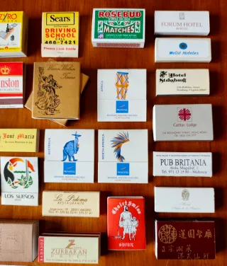 Colección 60 Cajas Cerillas Vintage