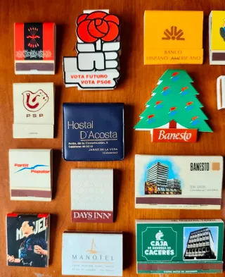 Colección 60 Cajas Cerillas Vintage