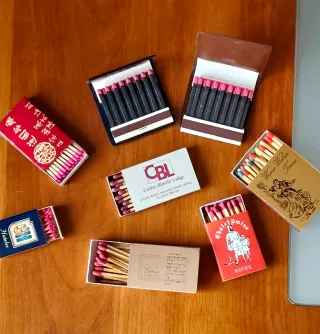 Colección 60 Cajas Cerillas Vintage