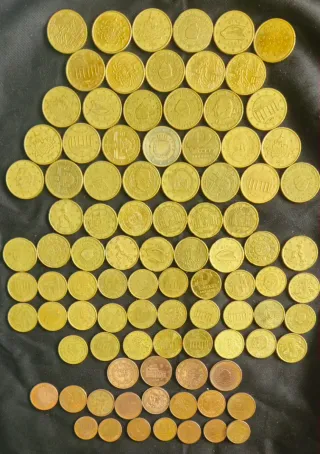 Colección monedas 2€, 1€, 50,20,10,5,2,1 centimos