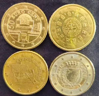 Colección monedas 2€, 1€, 50,20,10,5,2,1 centimos