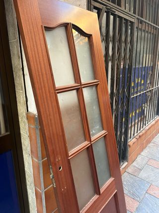 Lote puertas madera