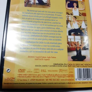 DVD Gimnasia en Casa