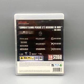 Metal Gear Solid the Legacy Collection PS3