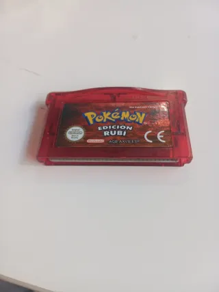 Pokémon Edición Rubí GBA (Game Boy Advance)