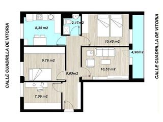 Piso en venta en Zaramaga en Vitoria-Gasteiz