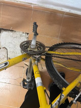 Bicicleta Orbea Amarilla