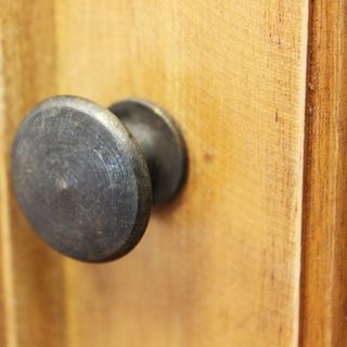 Vetrina Mogano con Ante Vetro 195 cm Marrone Alta