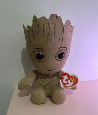 Peluche Groot Beanie Baby Original 18 cm