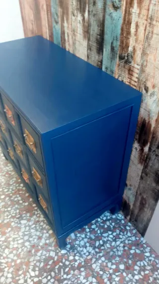 Cómoda 12 cajones restaurada