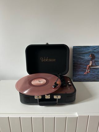 Tocadiscos Voksun negro