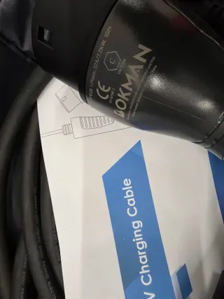 Cable Carga EV BOKMAN Tipo 2 22kW / 32A /.