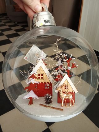 Bola Navidad Abierta 20cm