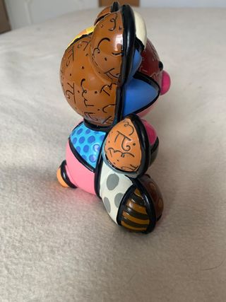 Escultura Romero Britto Happy Bear Edición Limitad