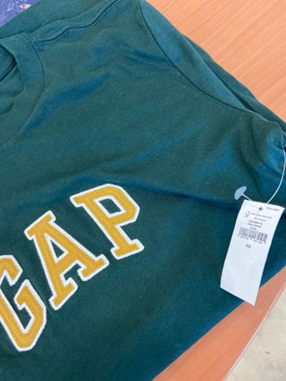 Camiseta GAP verde talla XS