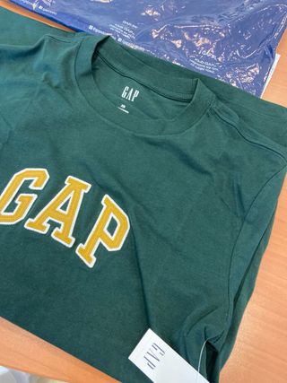 Camiseta GAP verde talla XS