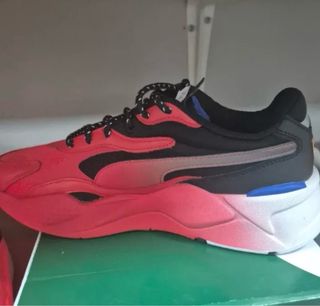 Zapatillas Puma Ferrari Negras Rojas