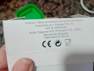 Tabla bambú y moldes silicona Thermomix