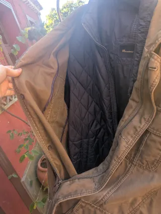 Chaqueta Talla XXL marron clarito, con forro