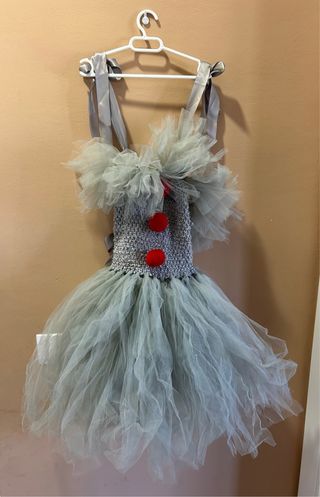 Disfraz Payaso IT Niña Talla 6
