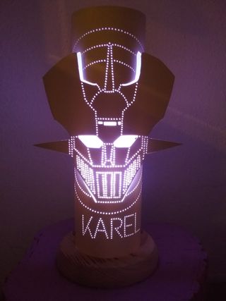 Lámparas 3D Comic/cine/tv