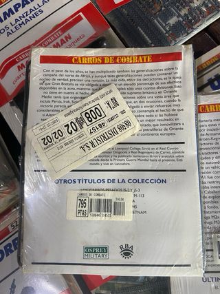 Colección Maquetas Carros Combate PRECINTADAS