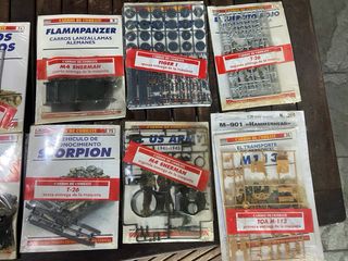 Colección Maquetas Carros Combate PRECINTADAS