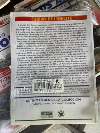 Colección Maquetas Carros Combate PRECINTADAS