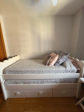 Cama nido con cajones