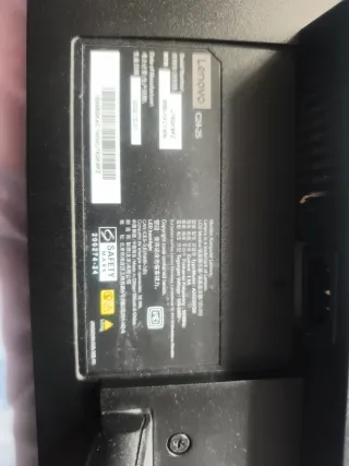 Monitor Lenovo 24 Negro