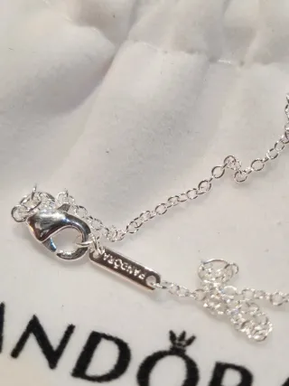 Gargantilla Pandora Plata de Ley 925 Corazón