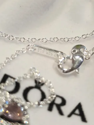 Gargantilla Pandora Plata de Ley 925 Corazón