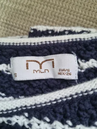 2 jerseys mujer rayas y liso.