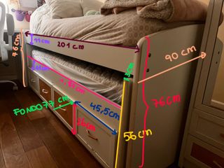 HABITACIÓN JUVENIL COMPLETA - Madera Mukaly (URGE)