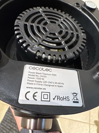 Batidora Cecotec Black Titanium 1800W