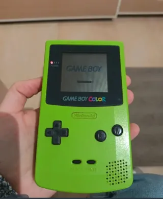 Game Boy Color Verde + Tetris y Mario