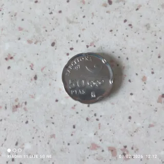 Monedas 50 Pesetas Expo Sevilla y Barcelona