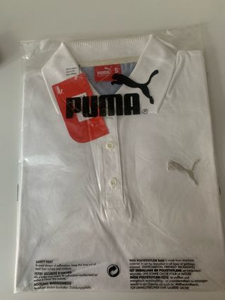 Polo Puma Blanco Talla S