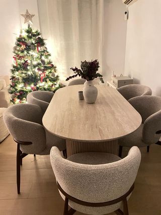 Silla tapizada nueva