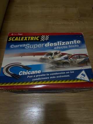 Scalextric Le Mans Audi 2000 mas pista deslizante